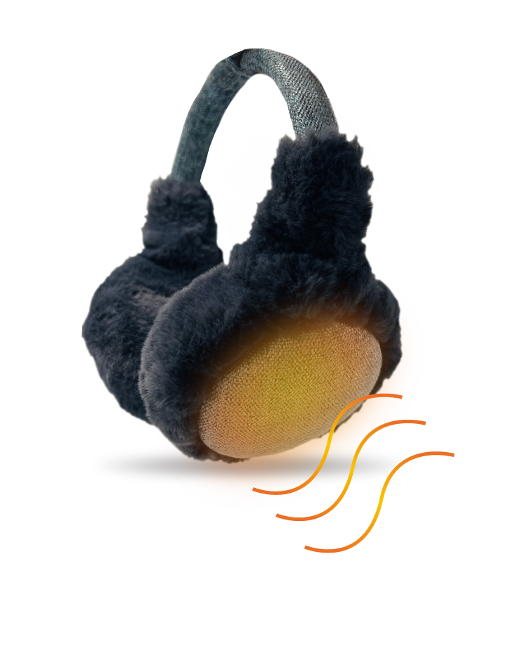 Qinux MuffiTherm heated earmuffs details
