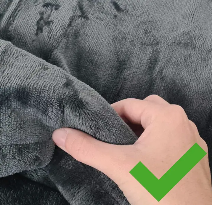 Soft blanket material
