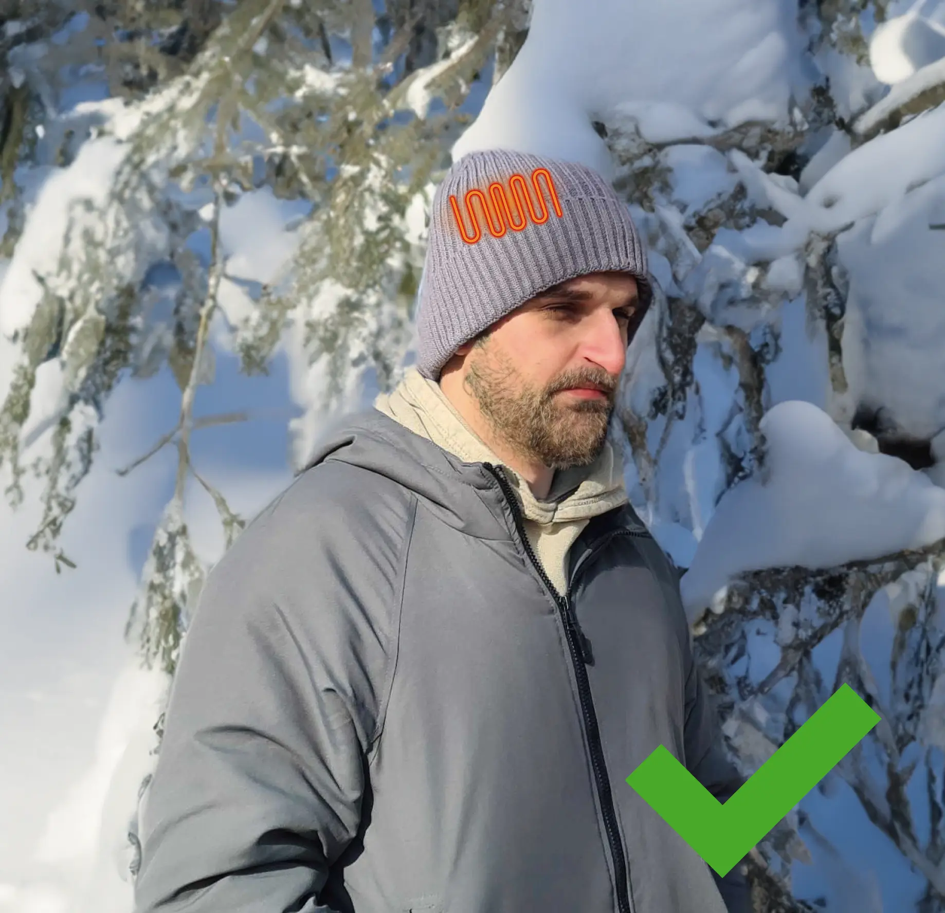 Qinux TechiHet cold-weather material