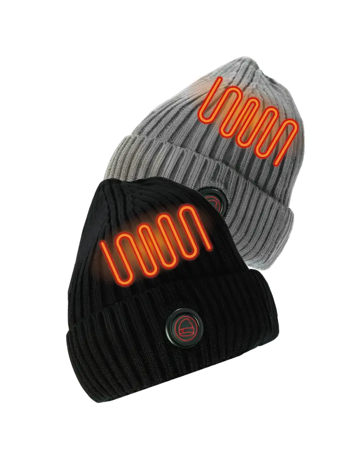 Qinux TechiHet heated beanie details